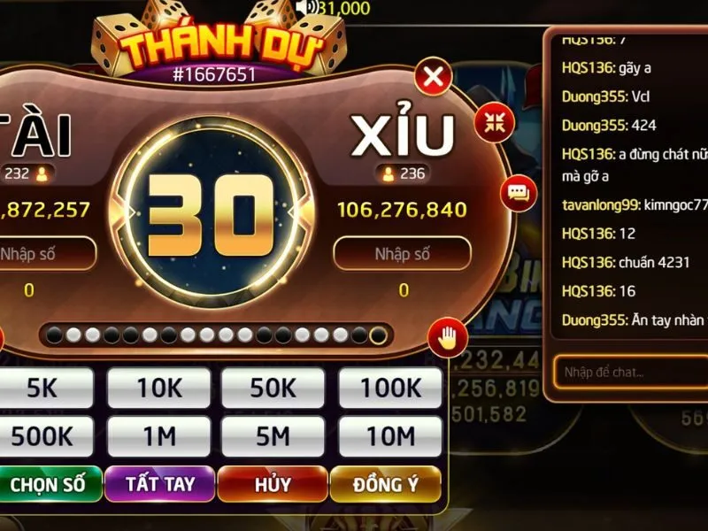 Cách chơi tài xỉu online mới nhất